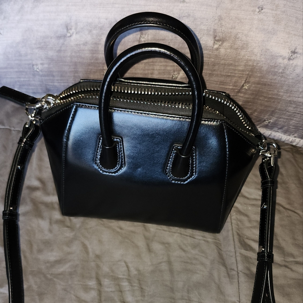 Givenchy Mini Antigona Box Leather Satchel - Picture 8 of 8